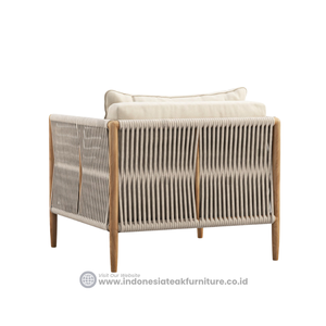 Ensemble de canapés d'extérieur en teck moderne pour jardin, complexe hôtelier, villa, hôtel, ensemble de canapés d'extérieur de luxe - Product Image 2