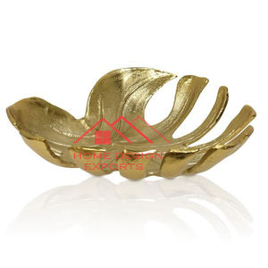 Hermoso diseño moderno de lujo para el hogar, mesa decorativa de Metal, cuenco para frutas en acabado dorado, cuenco para servir con diseño personalizado - Product Image 5