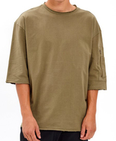 Camiseta de Hombre de Talla Grande de Alta Calidad al por Mayor, Proveedores BD, OEM, Personalizada, Ecológica, Anti-Pilling, con Impresión Frontal en Relieve, 100% Algodón