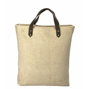 Sac fourre-tout en toile ouverte de haute qualité pour femmes avec deux poignées/sangles élégant décontracté bandoulière épaule Design doublure en coton - Product Image 3