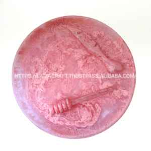 Assiette en résine pour décoration de maison écologique pour fête, mariage ou anniversaire, nouveau cadeau pour la maison - Product Image 4