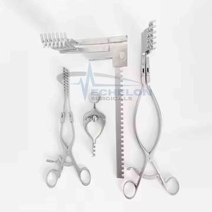 Écarteur orthopédique multifonctionnel à 6 dents, nervure lombaire, distracteur manuel en acier inoxydable, norme de sécurité Mol - Product Image 3