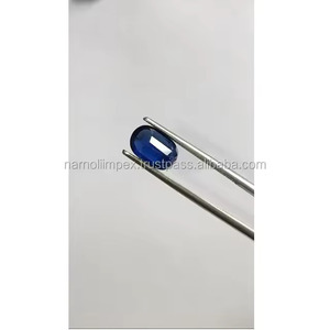 Saphir bleu naturel de qualité AAA certifié IGI, brillance élevée, taille ovale 8,7x5,6 mm 2,06 carats pour des accessoires de bijoux époustouflants - Product Image 5