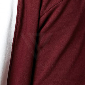 Camiseta con hombros descubiertos para hombre Elegante patrón sólido Ropa de calle Algodón cómodo/Fibra de bambú Mejor precio - Product Image 6