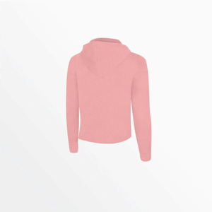 Sweat à capuche court doublé Sherpa pour femme Sweat-shirt en polaire tendance et chaud Parfait pour un usage quotidien et des activités en plein air - Product Image 2