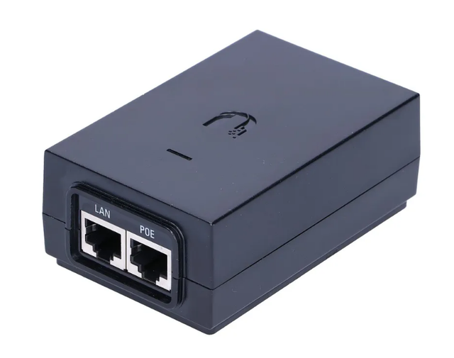 Ubiquiti Networks POE-24-30W-G-WH Single PoE Power Supply | 24V 6.5A 51-100W AC Power Cord with Grounding Switching Power Supply