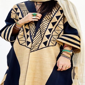 Ropa islámica Turquía mujeres Abaya últimos diseños estándar 2023 - Product Image 1