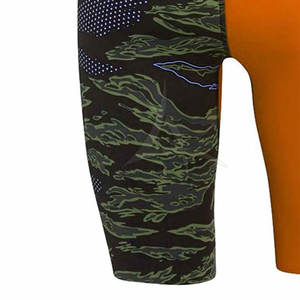 2025 venta al por mayor de alta calidad gimnasio deportes Fitness pantalones cortos de compresión cintura elástica patrón sólido hombres pantalones cortos de compresión - Product Image 4