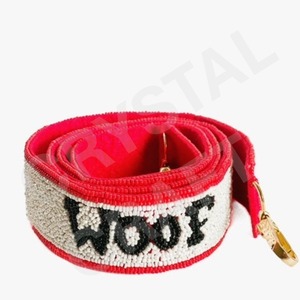 Woof Design personnalisé or blanc perles de rocaille sac sangles perlé sac à main sangle pour sacs de mode accessoires - Product Image 1