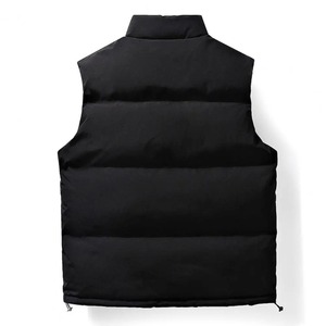 เสื้อกั๊กทรงทางการชาย ปรับชายเสื้อได้ ราคาโรงงาน ปิดซิป คอจีน ดีไซน์ไม่มีแขน เสื้อคลุมสำหรับฤดูใบไม้ร่วง มีกระเป๋า - Product Image 2