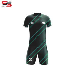 Conjunto de uniforme de fútbol sublimado en tallas juveniles y para adultos - Product Image 1