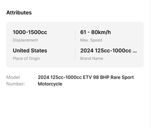 Vente rapide NOUVEAU 2025 MONKEY ABS MiniMOTO Moto - Product Image 2