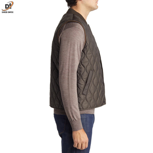 Ropa de ocio personalizable para hombre, chaleco acolchado transpirable de alta calidad a prueba de viento, ropa deportiva informal larga de invierno, carcasa de algodón 100% 3D - Product Image 3