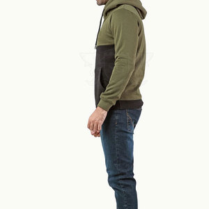 Derniers sweats à capuche d'hiver 100% coton pour hommes, confortables, anti-rétrécissement, style de rue, avec poche zippée, sweats à capuche imprimés personnalisés - Product Image 3