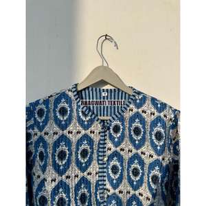 Veste en coton de style bohème en gros Vintage matelassé imprimé floral broderie respirant et nouveau style de fabrication à bas prix - Product Image 3