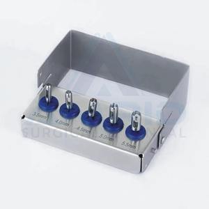 Kit de poinçonnage de tissu osseux dentaire Ensemble de 5 pièces Kit de poinçonnage de tissu d'implant dentaire Kit d'implant osseux dentaire - Product Image 5