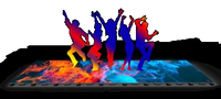 Azulejos de pantalla interactiva para eventos Paneles de pista de baile LED con pantalla de efectos personalizable