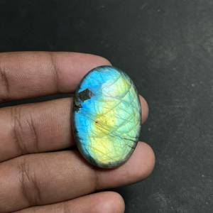 Cabochon de Labradorite Naturelle Pierres Précieuses Polies à la Main Lot de Labradorite en Vrac pour la Fabrication de Bijoux - Product Image 1