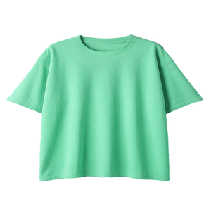 Camiseta de gran tamaño Unisex de alta calidad, ropa informal de ajuste relajado, 100% algodón sólido, 220 gramos, Jersey en blanco personalizado - Product Image 2