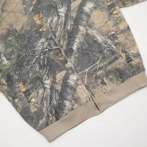 เสื้อฮู้ดซิปดีไซน์พิเศษสำหรับฤดูหนาว ผ้าฝ้าย 100% ทรงโอเวอร์ไซส์ ผ้าฟลีซหนาพิเศษ แห้งเร็ว รับสกรีนโลโก้และปักลายตามสั่ง - Product Image 4