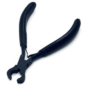 Pince coupante professionnelle de 5 pouces pour extensions capillaires – Outil de dépose de kératine pour extensions à la fusion – Outil de déchirure des liens capillaires - Product Image 1