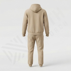 Ensemble de survêtement de sport en coton pour hommes, taille plus, course à pied, fitness, survêtement d'entraînement, vêtements d'hiver, athlétique, performance, ensembles actifs - Product Image 2