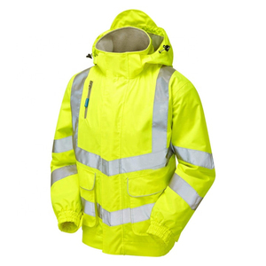 Chaqueta Impermeable de Alta Visibilidad de Dos Tonos, Nueva, 2026, Reflectante, ANSI Clase 2, EN ISO 20471 Clase 2, con Logotipo Personalizado, Ropa de Trabajo de Seguridad - Product Image 5