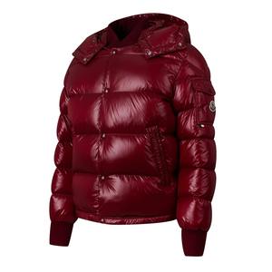 Veste d'hiver à bulles brillante sur mesure pour hommes, meilleure vente avec broderie sur le devant, dernier style à prix compétitif, vente en gros - Product Image 2