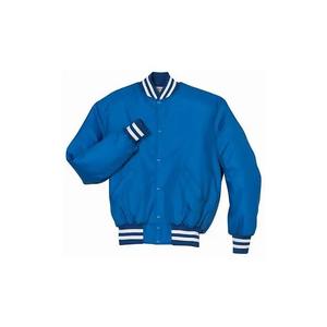 Productos más vendidos 2025 Oem Odm bordado Chaqueta corta personalizada, chaqueta de diamantes de imitación, chaqueta Varsity hombres - Product Image 5