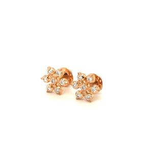 Boucles d'oreilles en diamant cultivé en laboratoire en gros 0.50ct IGI certifié DEF VS1 qualité ronde taille brillant boucles d'oreilles pour femmes - Product Image 3