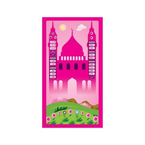 Tapis de prière UZBEK 508 ROSE, rembourré, style persan, pour voyage et usage domestique, lavable, avec fonction vocale pour enfants - Product Image 3