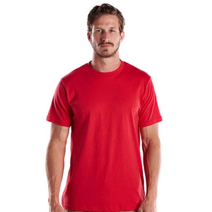 Unisex Custom logo t Shirt 3.6 oz 52% Combed and <b>Ringspun</b> Cotton, 48% Polyester 40 Singles t Shirts - Product Image 1