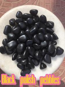 Adoquines y guijarros pulidos negros redondos de la mejor calidad, producto superior de piedra natural - Product Image 6