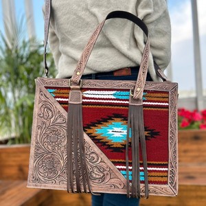 Nueva manta de sillín de cuero mecanizada a mano, bolso de mano de gran tamaño para mujer, bolsos de hombro ocultos de cuero genuino de alta calidad - Product Image 3