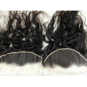 Natural Hairline HD Frontal with Transparent Lace for Seamless <b>Blending</b> and Realistic Look Offering Maximum Versatility - Product Image 2