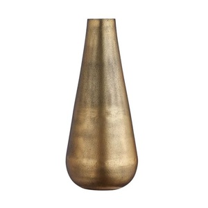 Modern Metal <b>Copper</b> Plated Luxury Flower <b>Vase</b> Metal Aluminium Europe Style for Home Wedding Decoration Hotel & Restaurants - Product Image 1