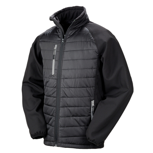 High Quality Sustainable Softshell <b>Jacket</b> Waterproof Stand Collar Side Zip Pockets Customizable Size Color for Winter Season - Product Image 6