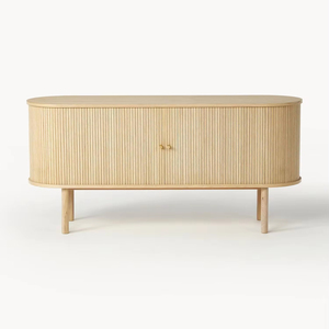New Arrival Modern <b>Sideboard</b> Solid Wood Natural Color for Home and Apartment Furniture - Product Image 1