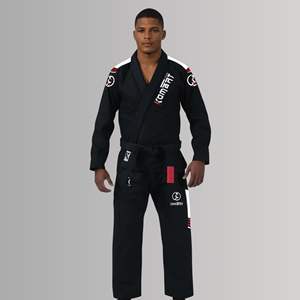 Kimono BJJ léger durable personnalisé brésilien Jiu Jitsu Gi, uniforme d'arts martiaux, combinaison de grappin, compétition d'entraînement unisexe - Product Image 2