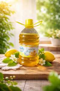 Gel lave-vaisselle Shine New 2L, parfum citron, bouteille plastique jaune - Product Image 2