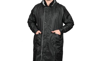 เสื้อกันฝนของผู้ชายแบบพรีเมี่ยมน้ำหนักเบาเสื้อกันฝนป้องกันริ้วรอยสำหรับผู้ชายแบบปรับแต่งได้ - Product Image 5