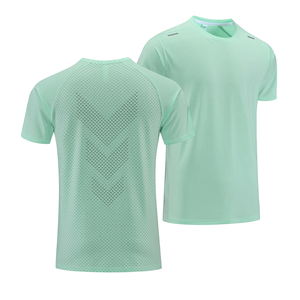 Ropa deportiva para Hombre OEM Ropa Hombre Gym Dry Gym T-shirt Wear Outfit Workout Athlet Fitness Gym Sports T Shir - Product Image 2