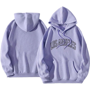 Sweat à capuche pour hommes de rue 100% coton 260gsm épais éponge française poids lourd coupe régulière respirant de haute qualité impression personnalisée Logo - Product Image 5