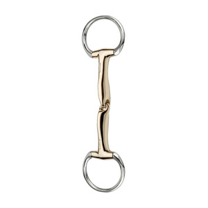 Mèche articulée en cuivre, mèche à cheval en acier inoxydable, tack équestre, équipement d'entraînement et d'équitation - Product Image 2