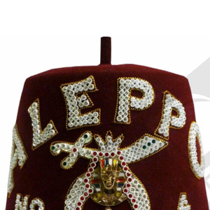 เครื่องราชกกุธภัณฑ์อิฐปรับแต่ง shriner FEZ [Aleppo] - Product Image 2