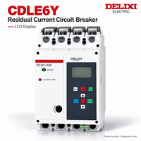 Disjoncteur différentiel CDLE6 CDLE6Y 3P+N 400V avec unité de déclenchement électronique réglable RS485
