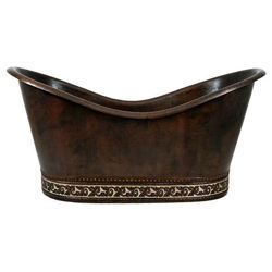 Unique Design Modern <b>Hammered</b> Finish Copper Bathtub for Home Hotel Restaurants Hot Selling Luxury the Quality Collection - Product Image 6