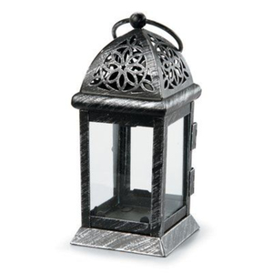 New Classic Black Colonial Rectangle <b>Lantern</b> Home Decorative Metal <b>Candle</b> <b>Holder</b> <b>Lantern</b> for Christmas Accessories Supplies - Product Image 3