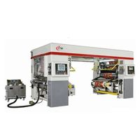 Máquina de Laminación Húmeda Automática Neumática de Alta Eficiencia Mohindra para Adhesivos y Solventes, 350 m/min, 60 Pulgadas, PET, PE, CPP Multicapa