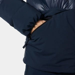 Vestes bomber d'hiver imperméables de haute qualité, impression, fermeture éclair, coupe-vent, fabrication en gros personnalisée, randonnée en plein air, tissu - Product Image 6